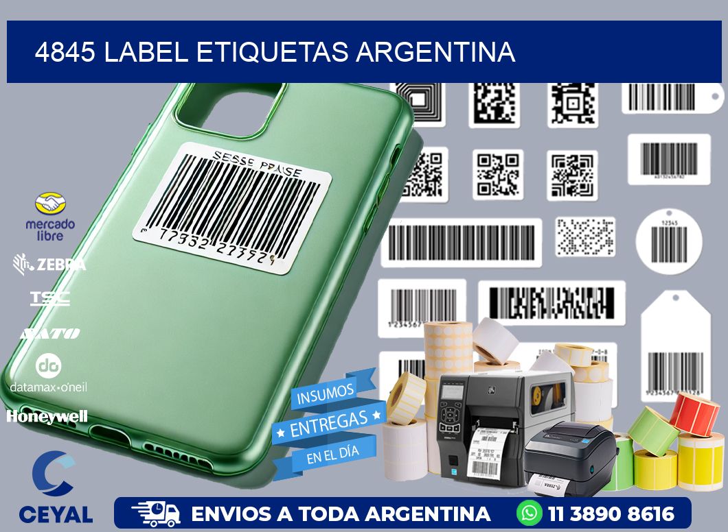 4845 LABEL ETIQUETAS ARGENTINA