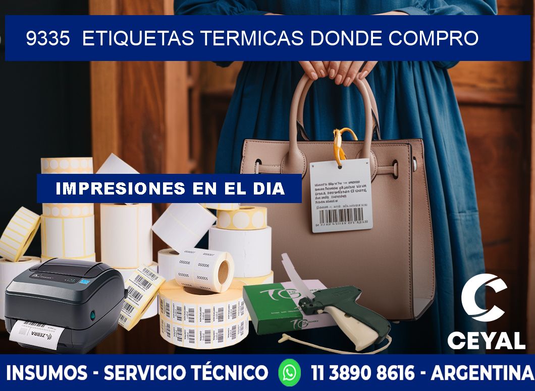 9335  ETIQUETAS TERMICAS DONDE COMPRO