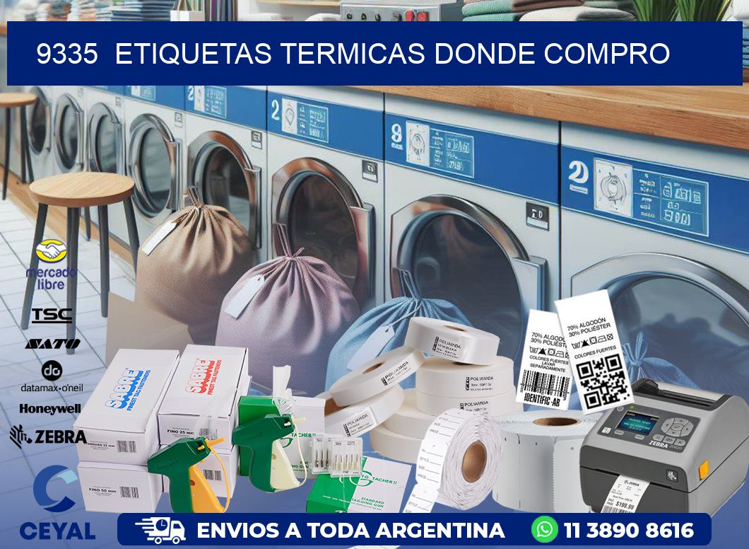 9335  ETIQUETAS TERMICAS DONDE COMPRO