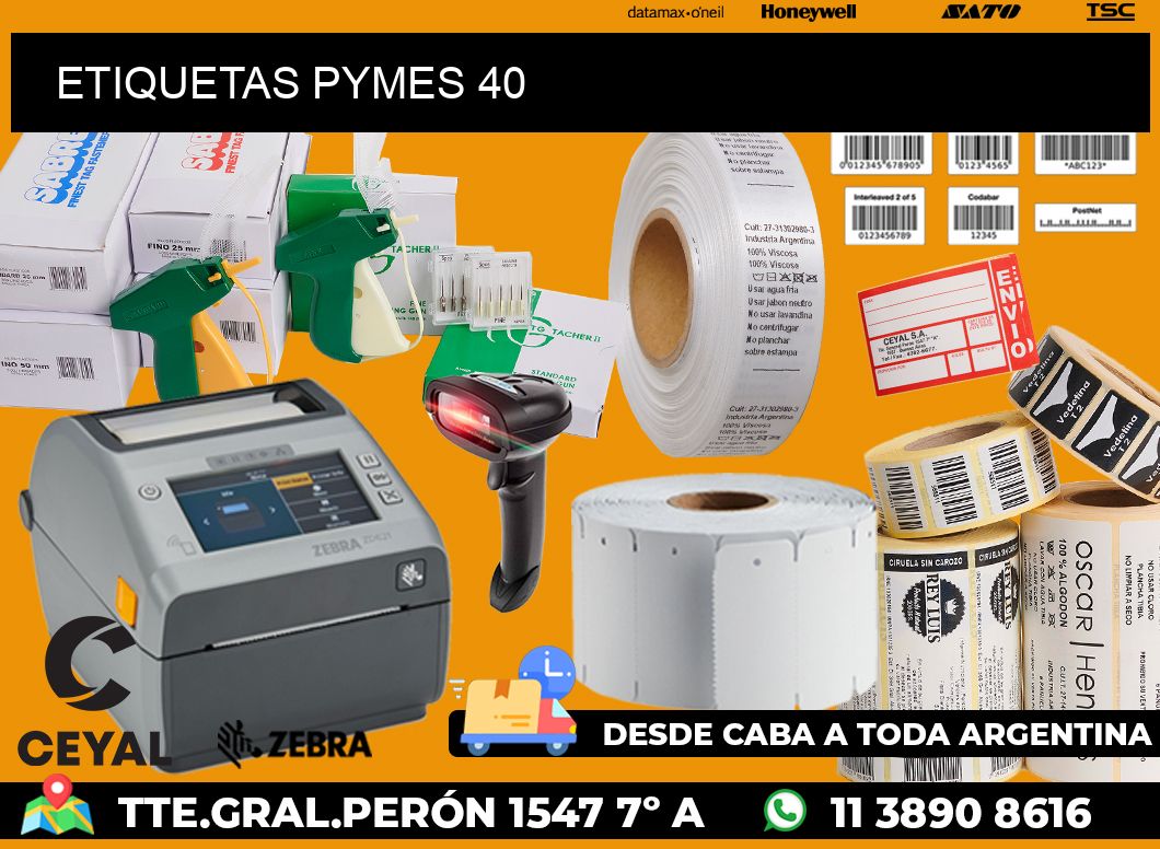 ETIQUETAS PYMES 40