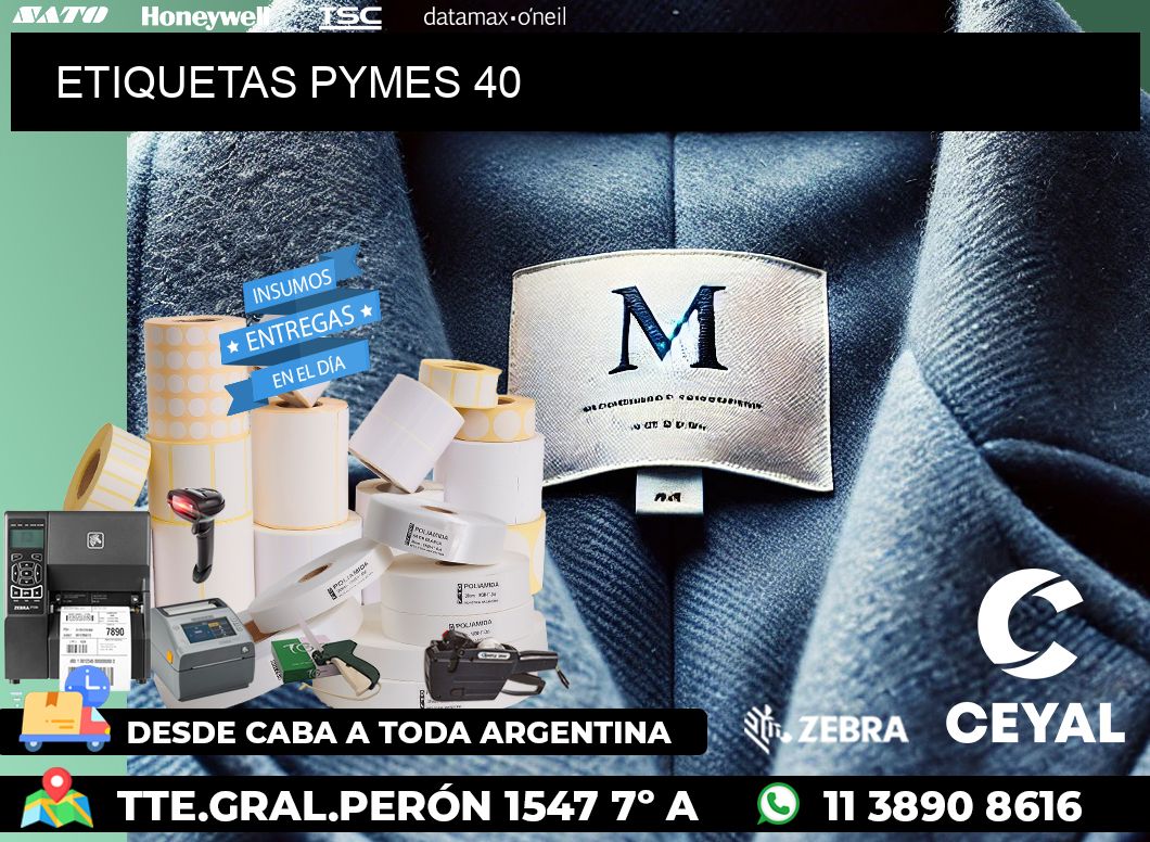 ETIQUETAS PYMES 40