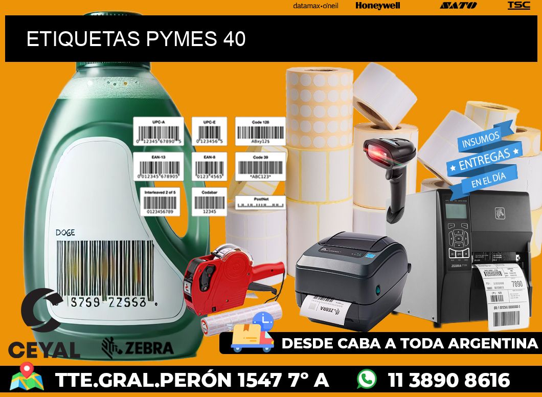 ETIQUETAS PYMES 40