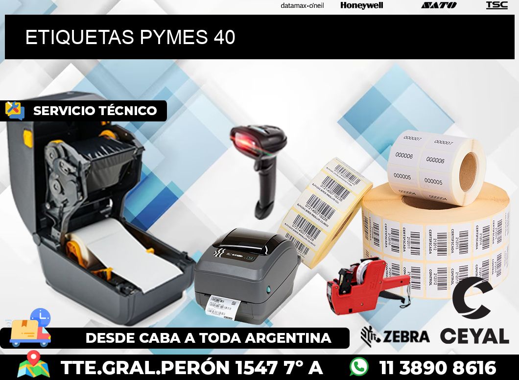 ETIQUETAS PYMES 40