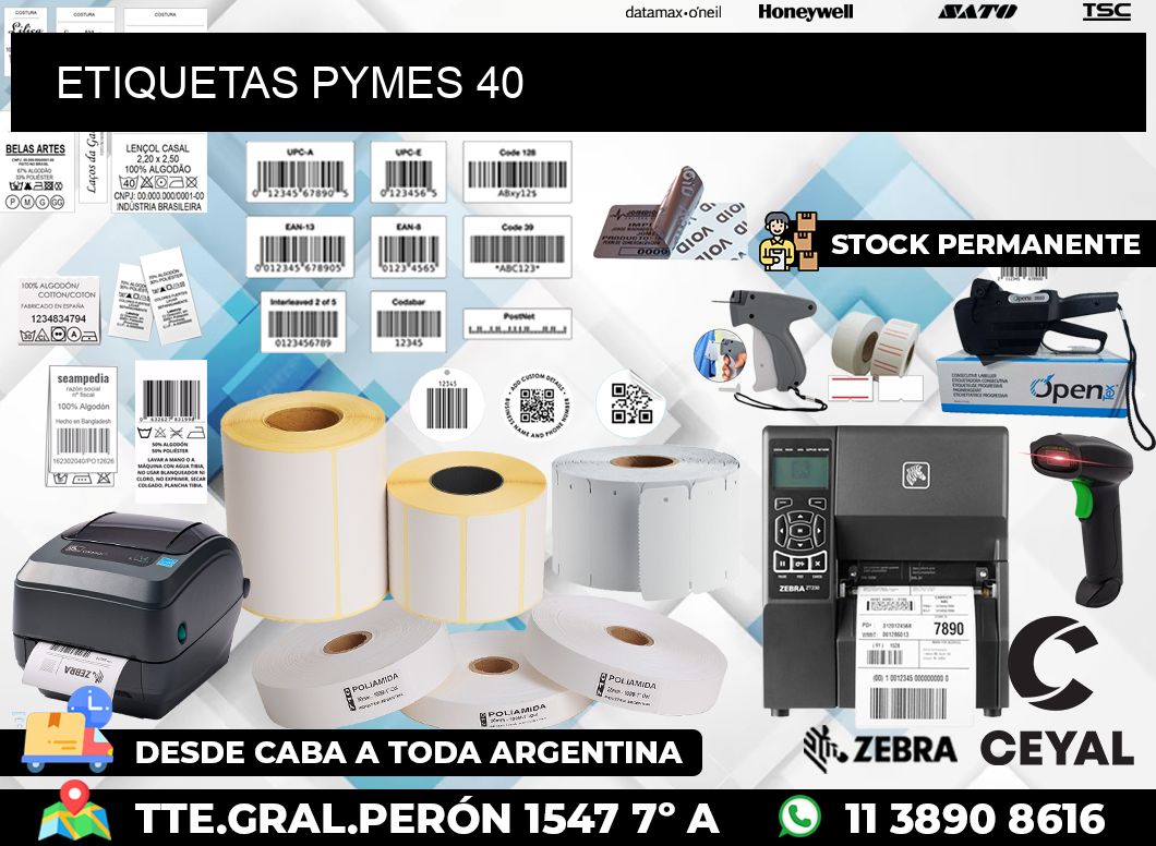 ETIQUETAS PYMES 40