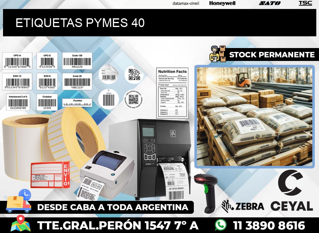 ETIQUETAS PYMES 40