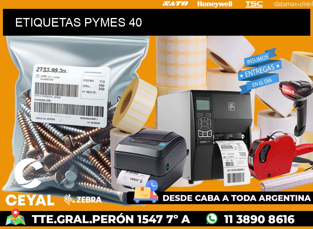 ETIQUETAS PYMES 40