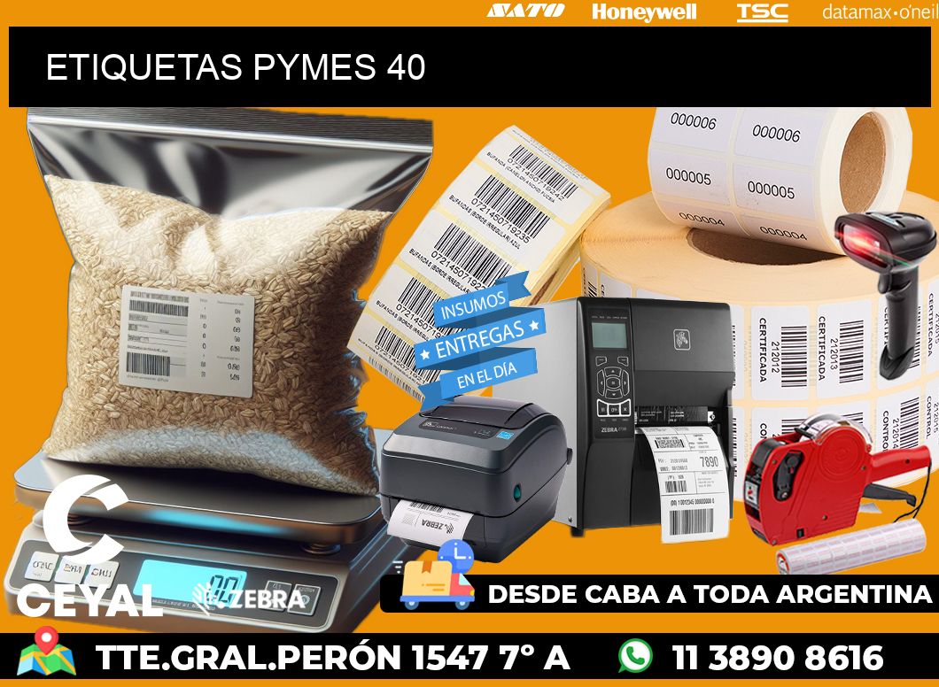 ETIQUETAS PYMES 40