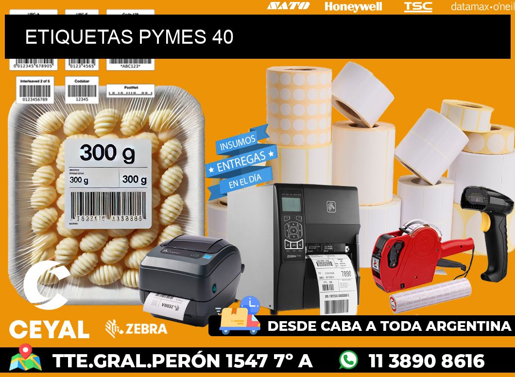 ETIQUETAS PYMES 40