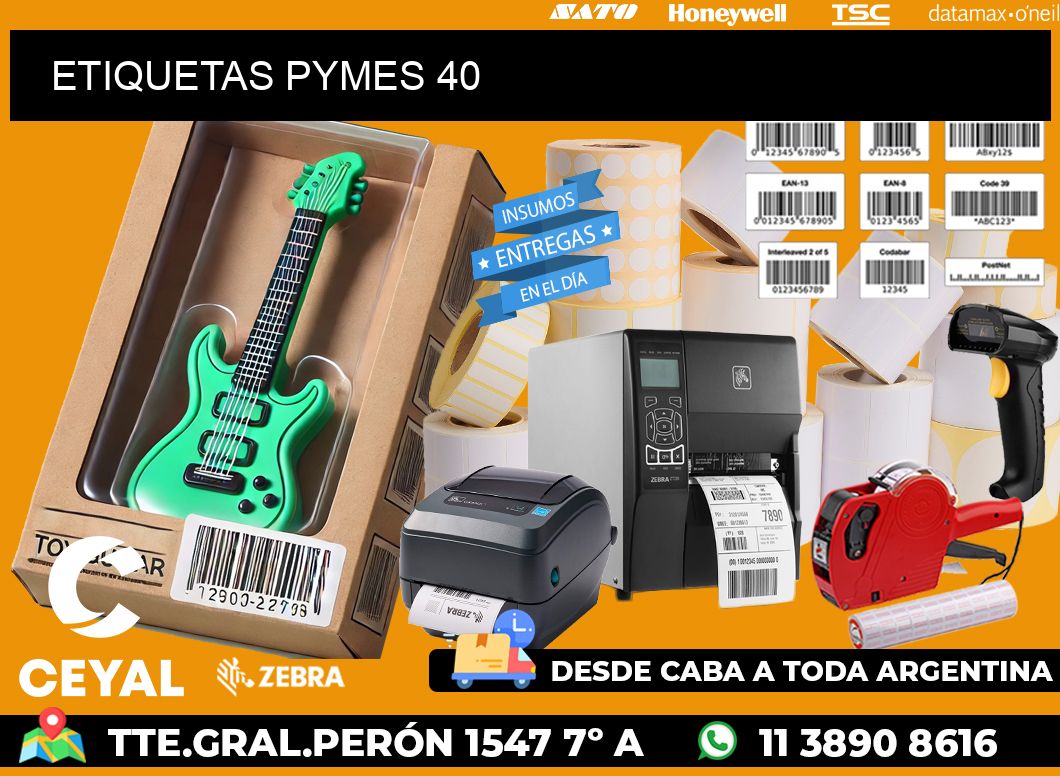 ETIQUETAS PYMES 40