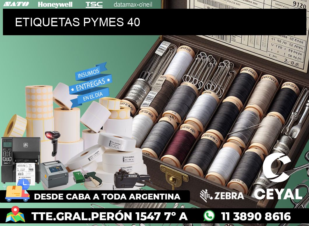 ETIQUETAS PYMES 40