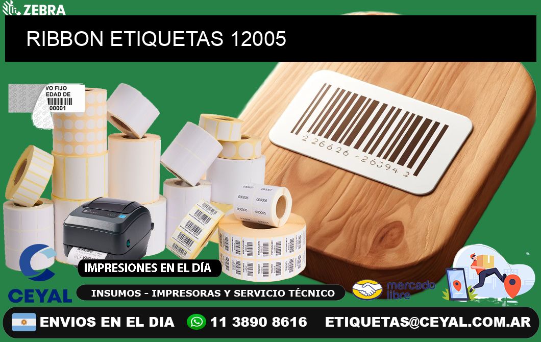 RIBBON ETIQUETAS 12005