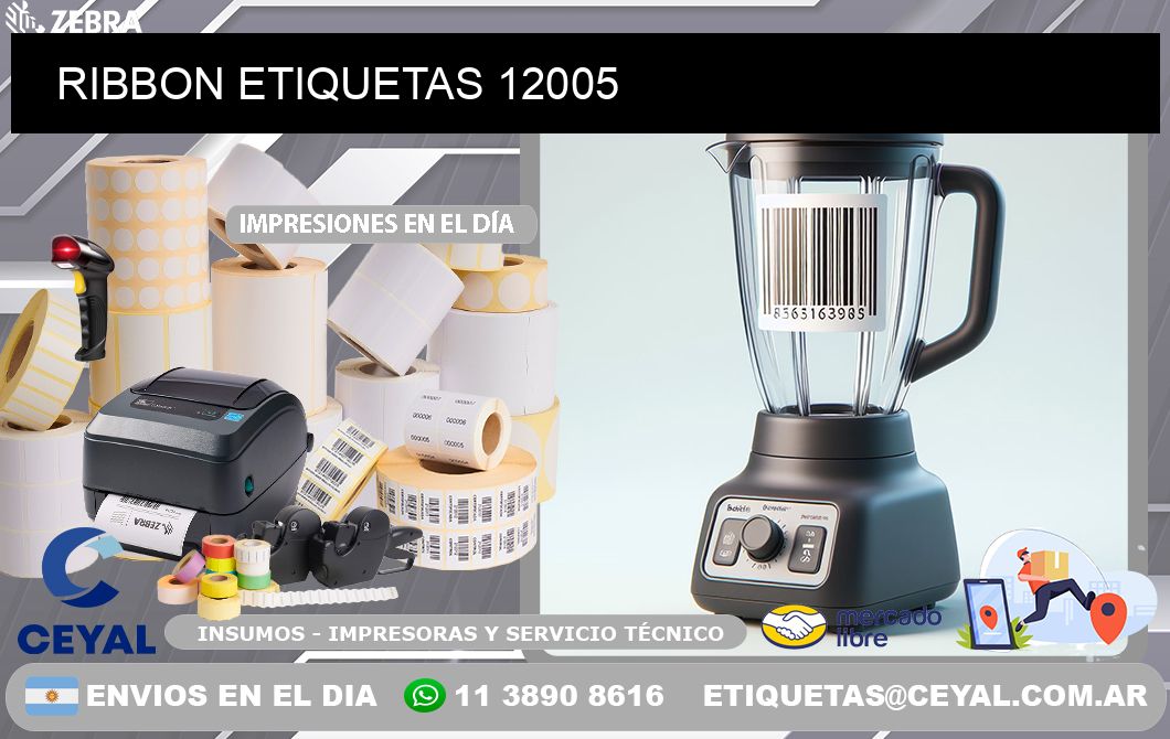 RIBBON ETIQUETAS 12005