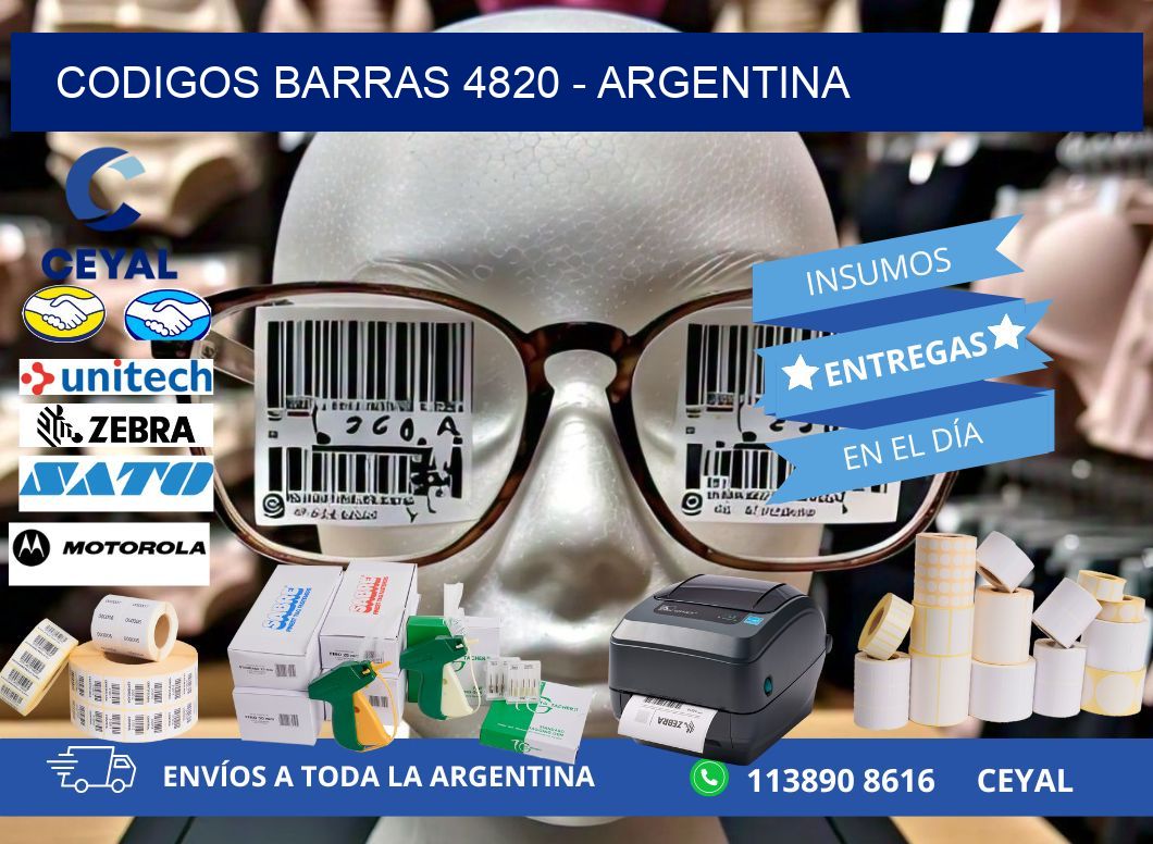 CODIGOS BARRAS 4820 – ARGENTINA