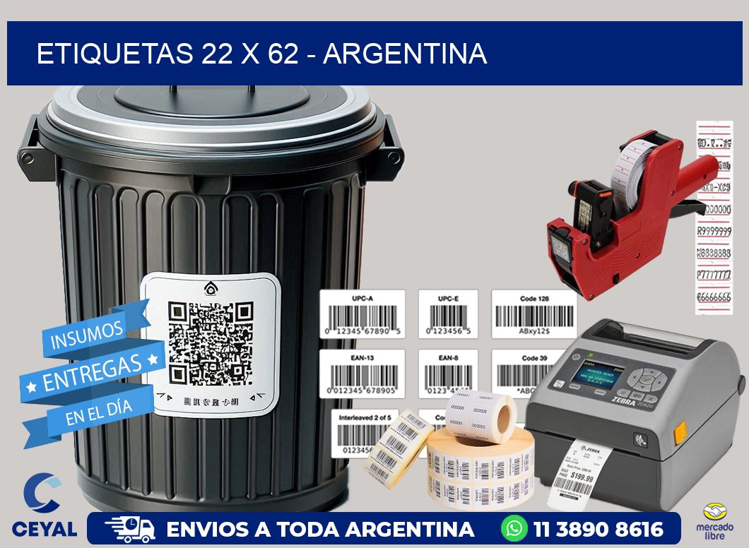 ETIQUETAS 22 x 62 – ARGENTINA