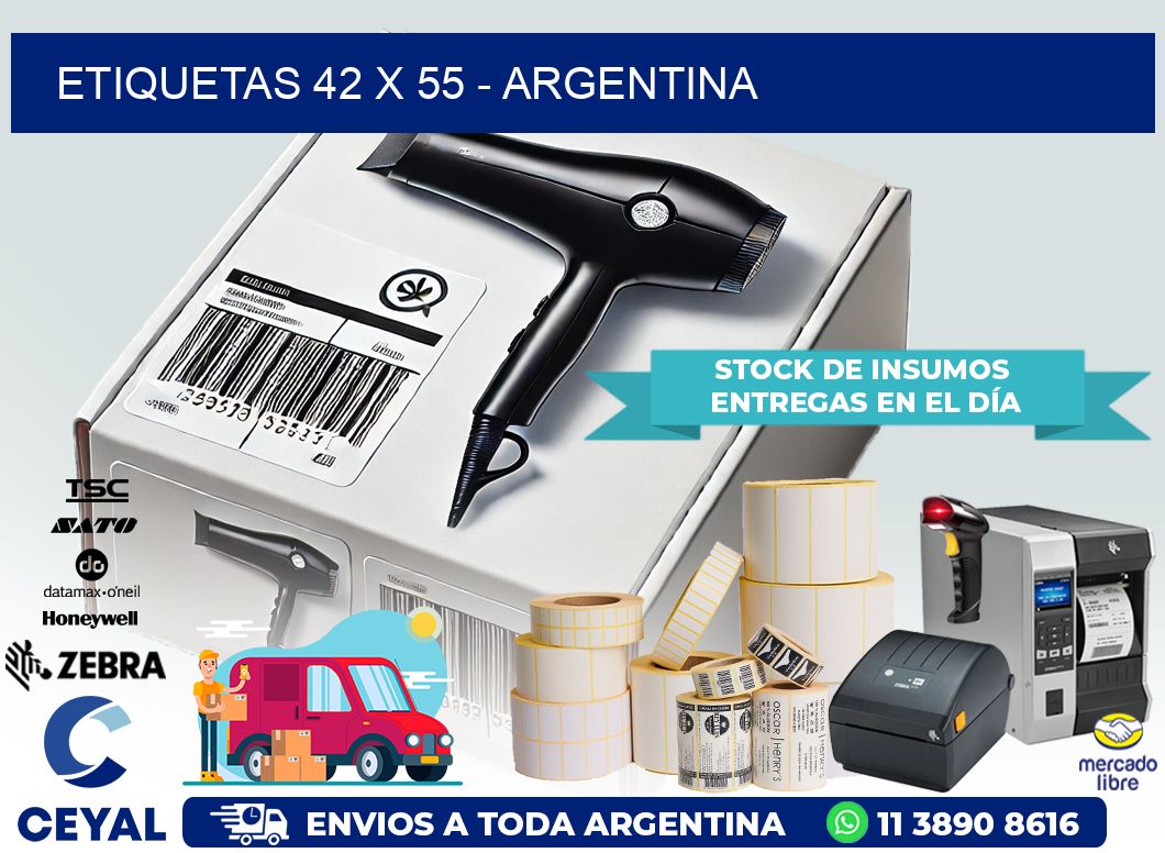 ETIQUETAS 42 x 55 – ARGENTINA