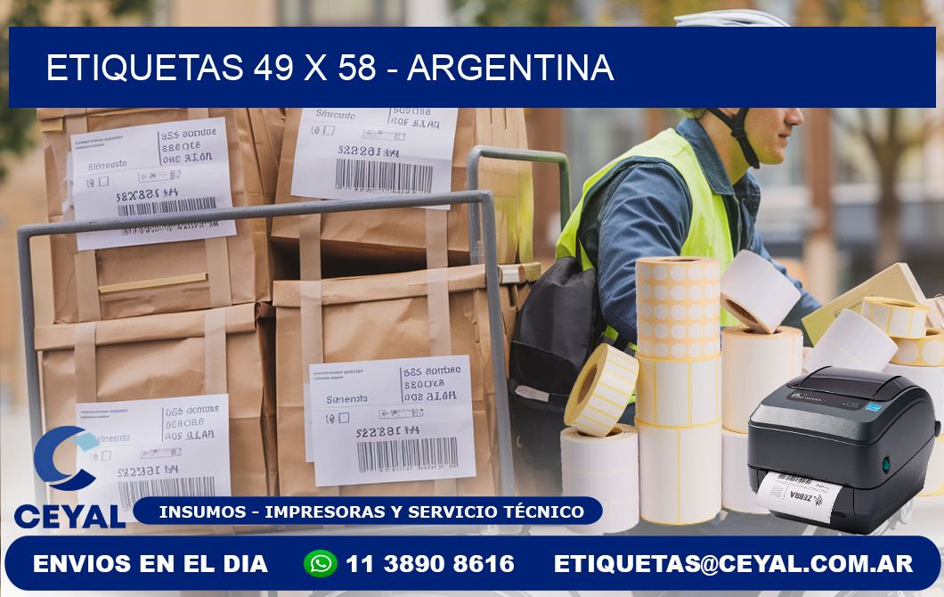 ETIQUETAS 49 x 58 - ARGENTINA