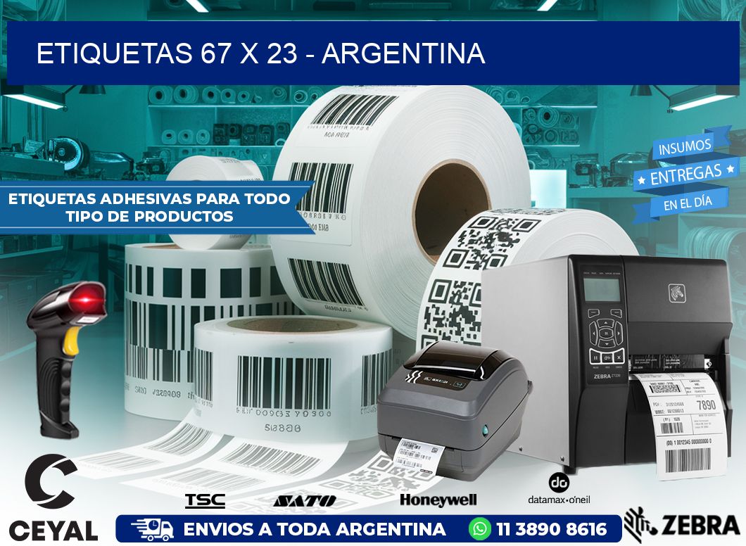 ETIQUETAS 67 x 23 – ARGENTINA