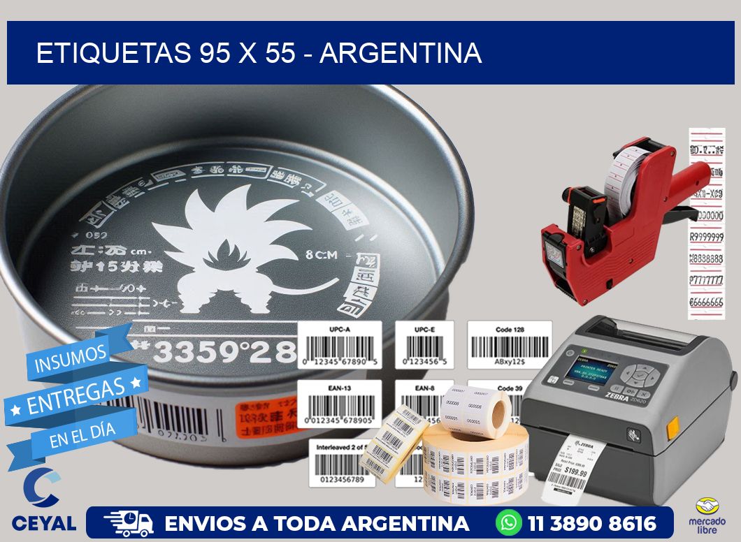 ETIQUETAS 95 x 55 – ARGENTINA