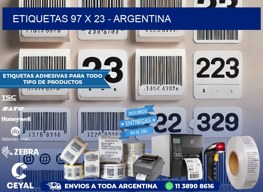 ETIQUETAS 97 x 23 – ARGENTINA