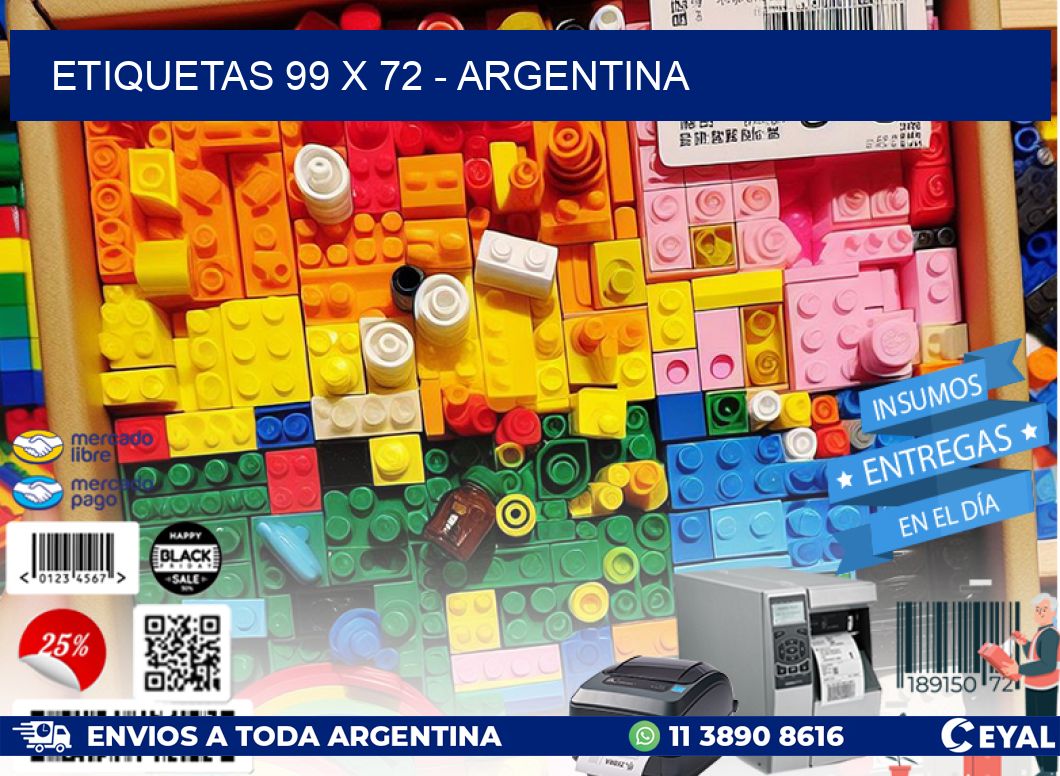 ETIQUETAS 99 x 72 - ARGENTINA