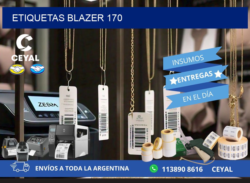 ETIQUETAS BLAZER 170