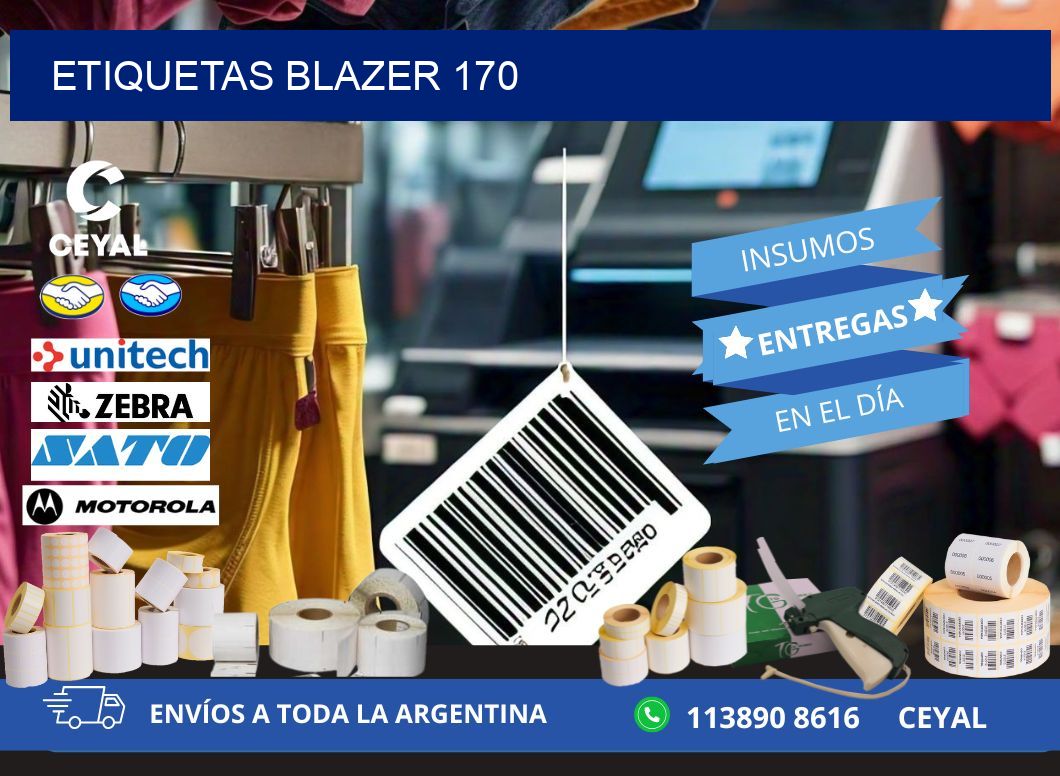 ETIQUETAS BLAZER 170