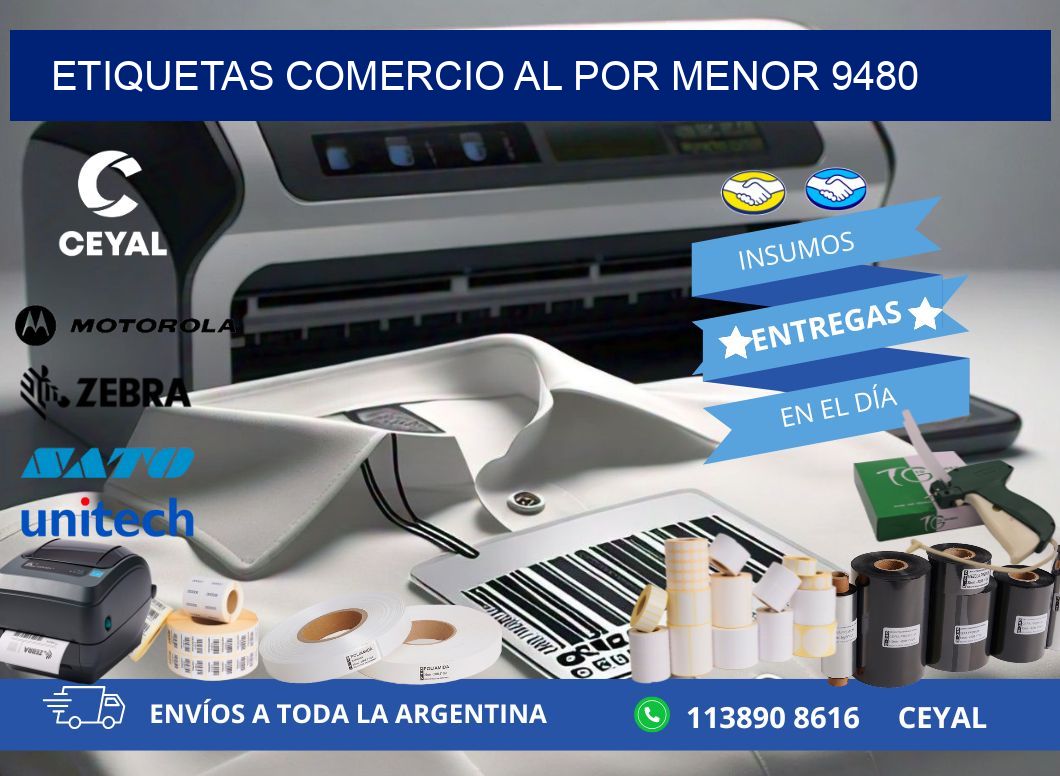 ETIQUETAS COMERCIO AL POR MENOR 9480