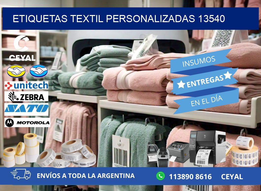 ETIQUETAS TEXTIL PERSONALIZADAS 13540