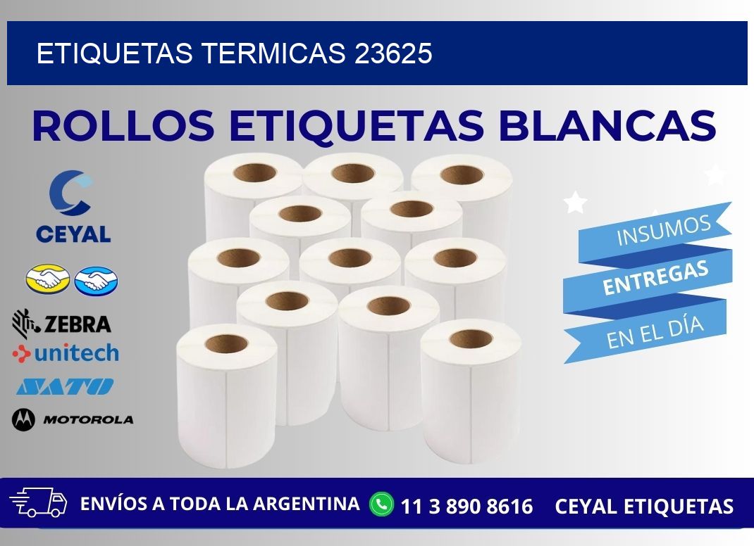 ETIQUETAS TERMICAS 23625