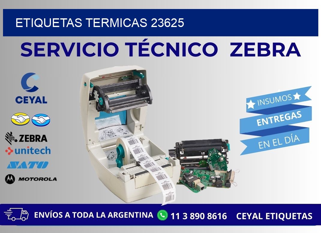 ETIQUETAS TERMICAS 23625