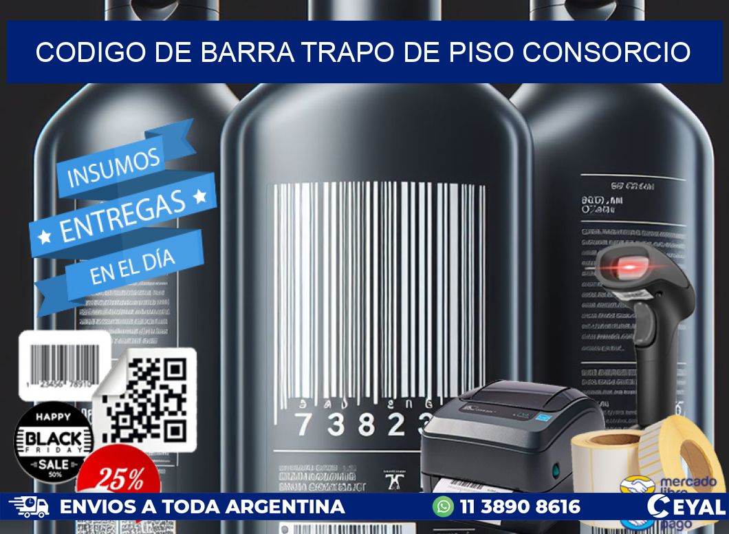 codigo de barra TRAPO DE PISO CONSORCIO