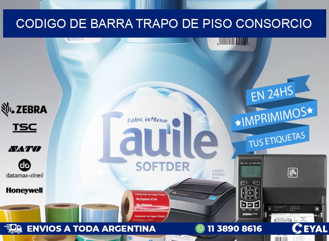 codigo de barra TRAPO DE PISO CONSORCIO